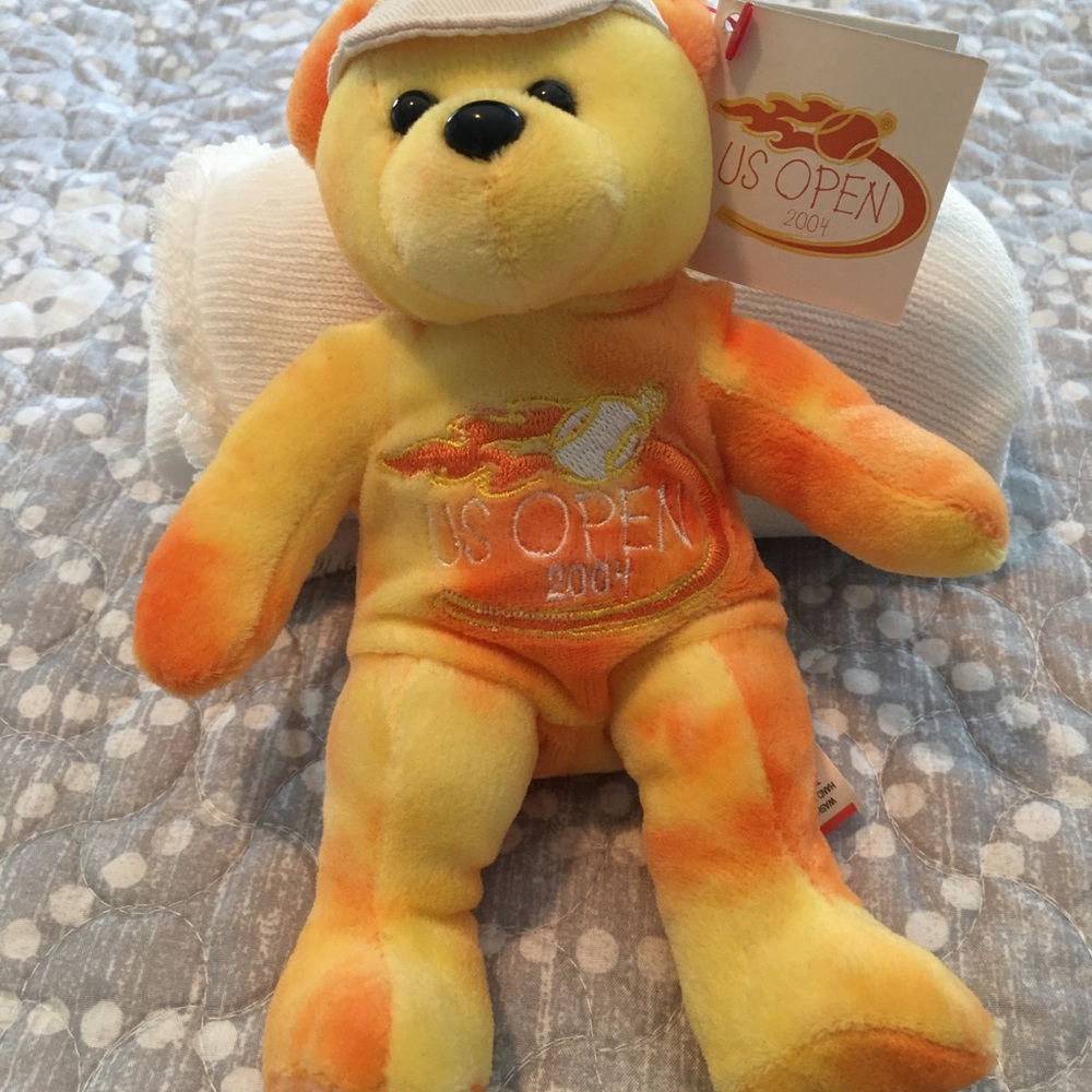 Slice- 2004 Limited Edition Collectible US Open “Beanie” Bear